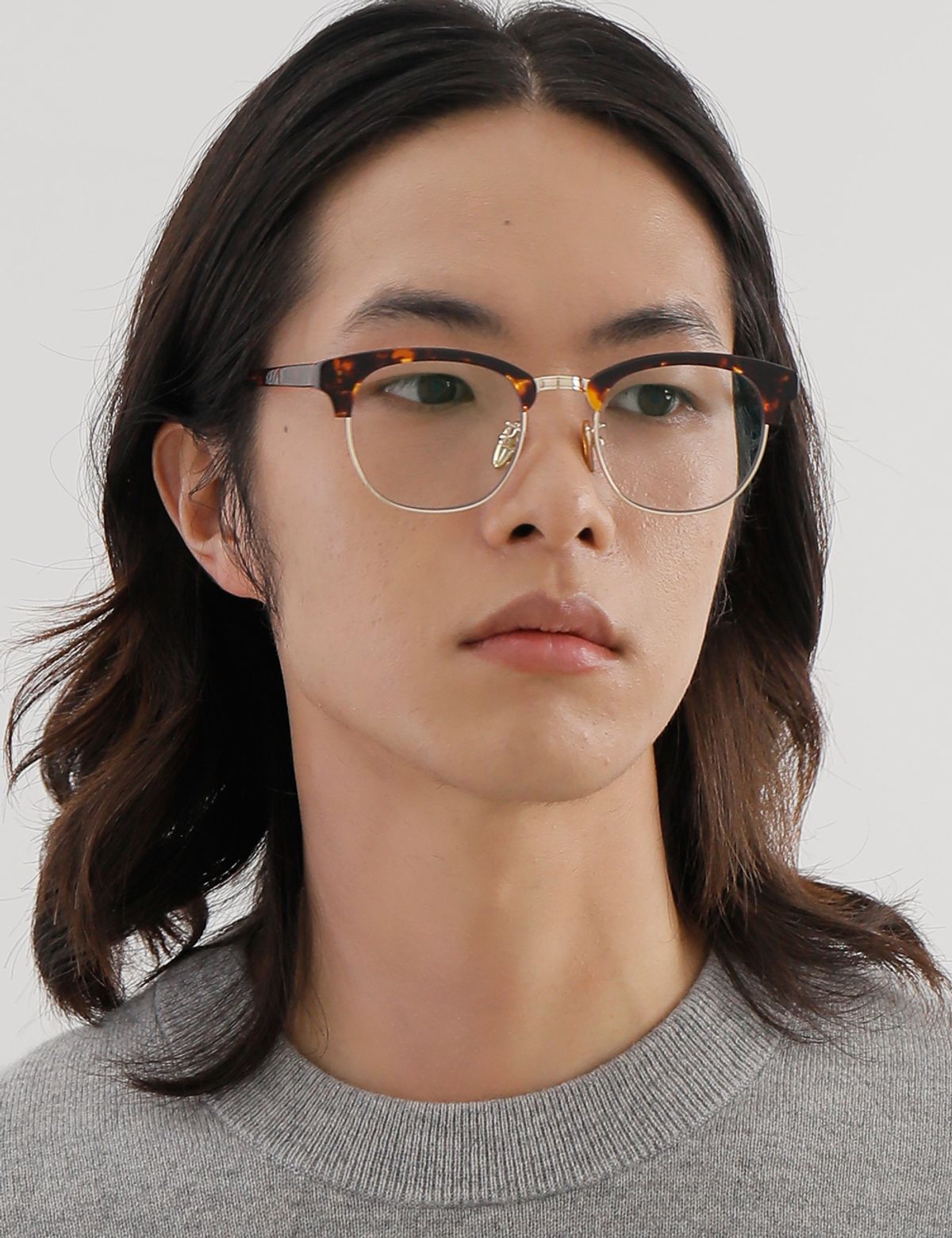르네 하우윈(RENE HAUYNE) June 레오파드 DR0603B 블루라이트차단안경