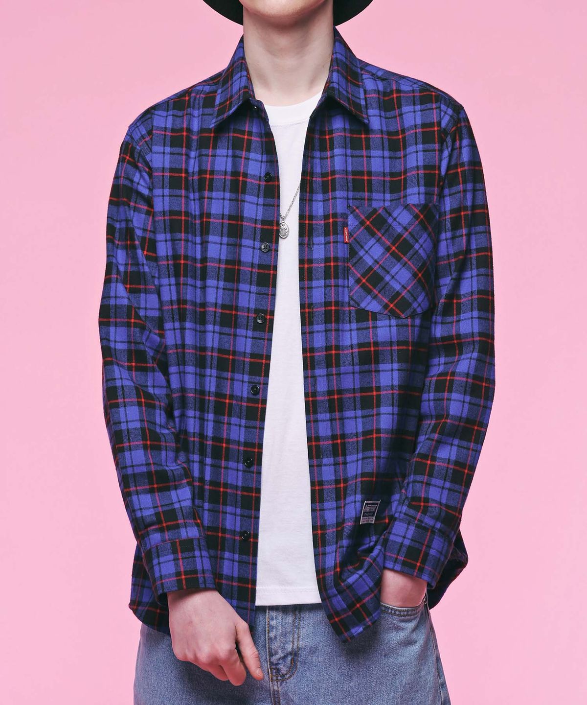 아파트먼트(APARTMENT) CAVARNY SHIRTS - BLUE