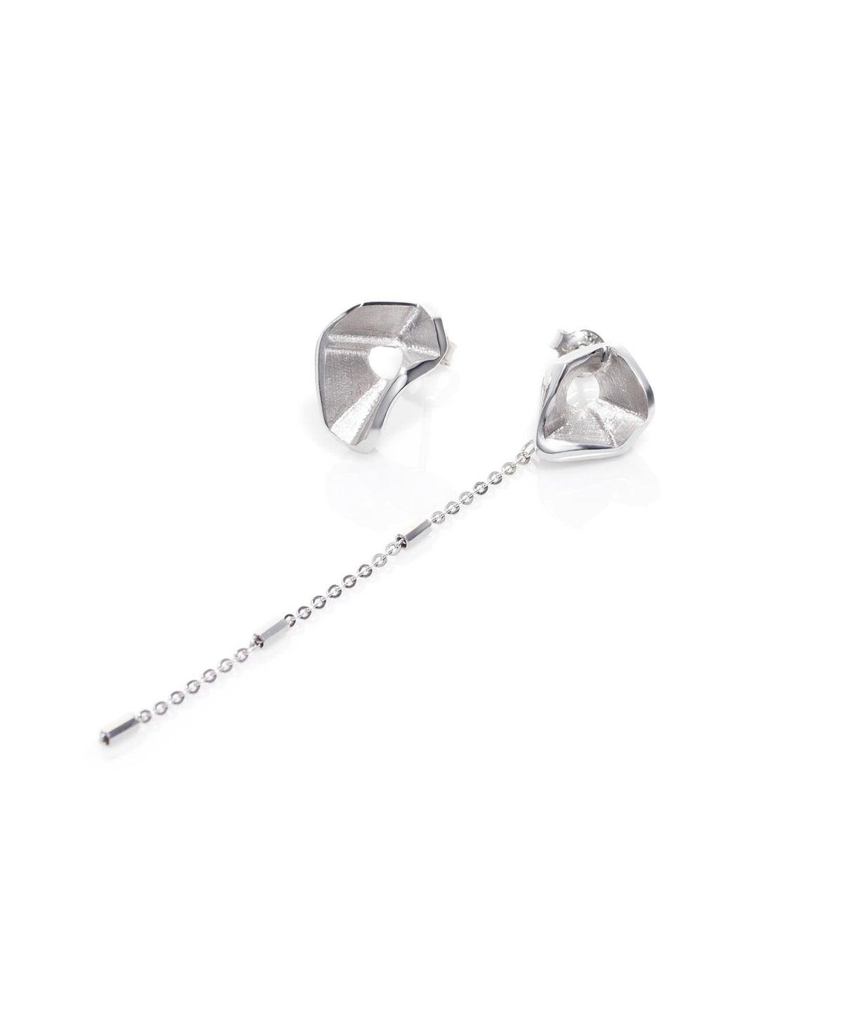 티에드(TIEDE) Voronoi unbalance Earring