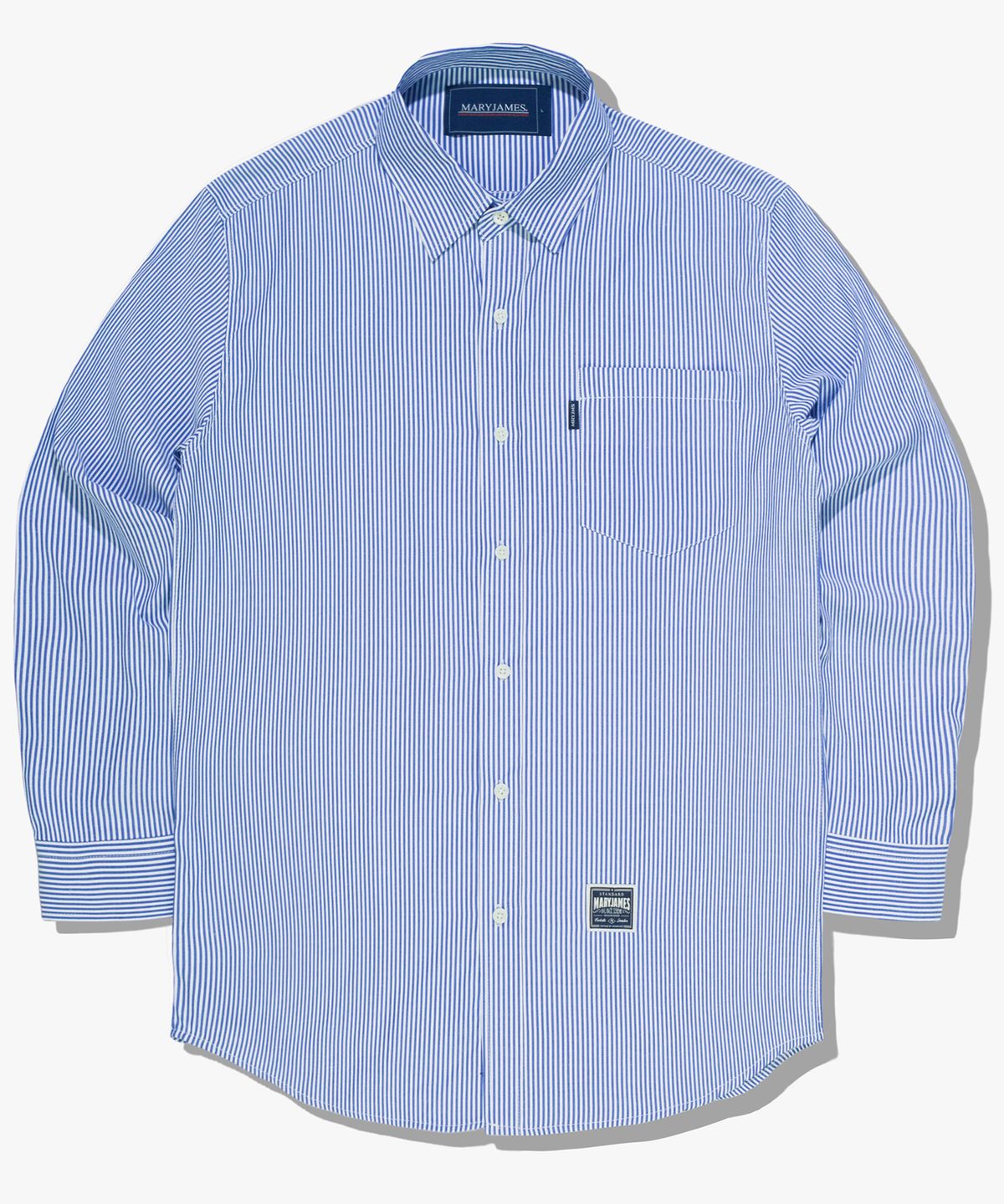 메리제임스(MARYJAMES) ALIBI SHIRTS - BLUE