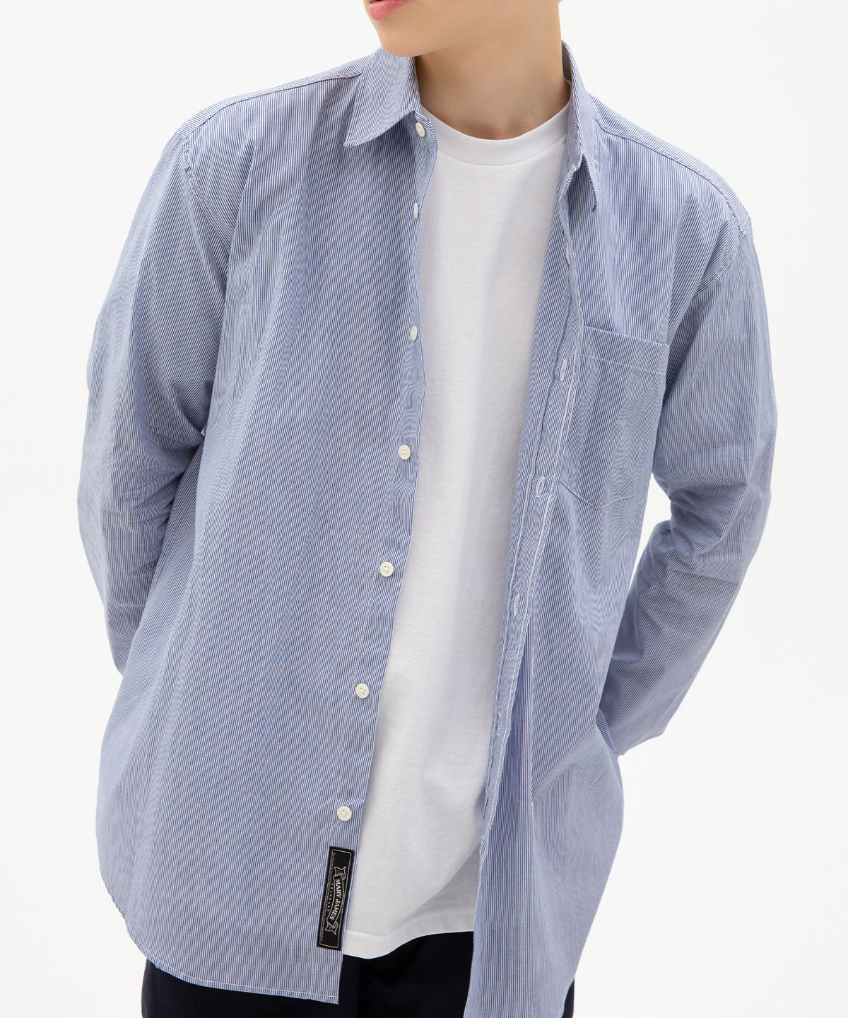 메리제임스(MARYJAMES) RASCAL SHIRTS - BLACK