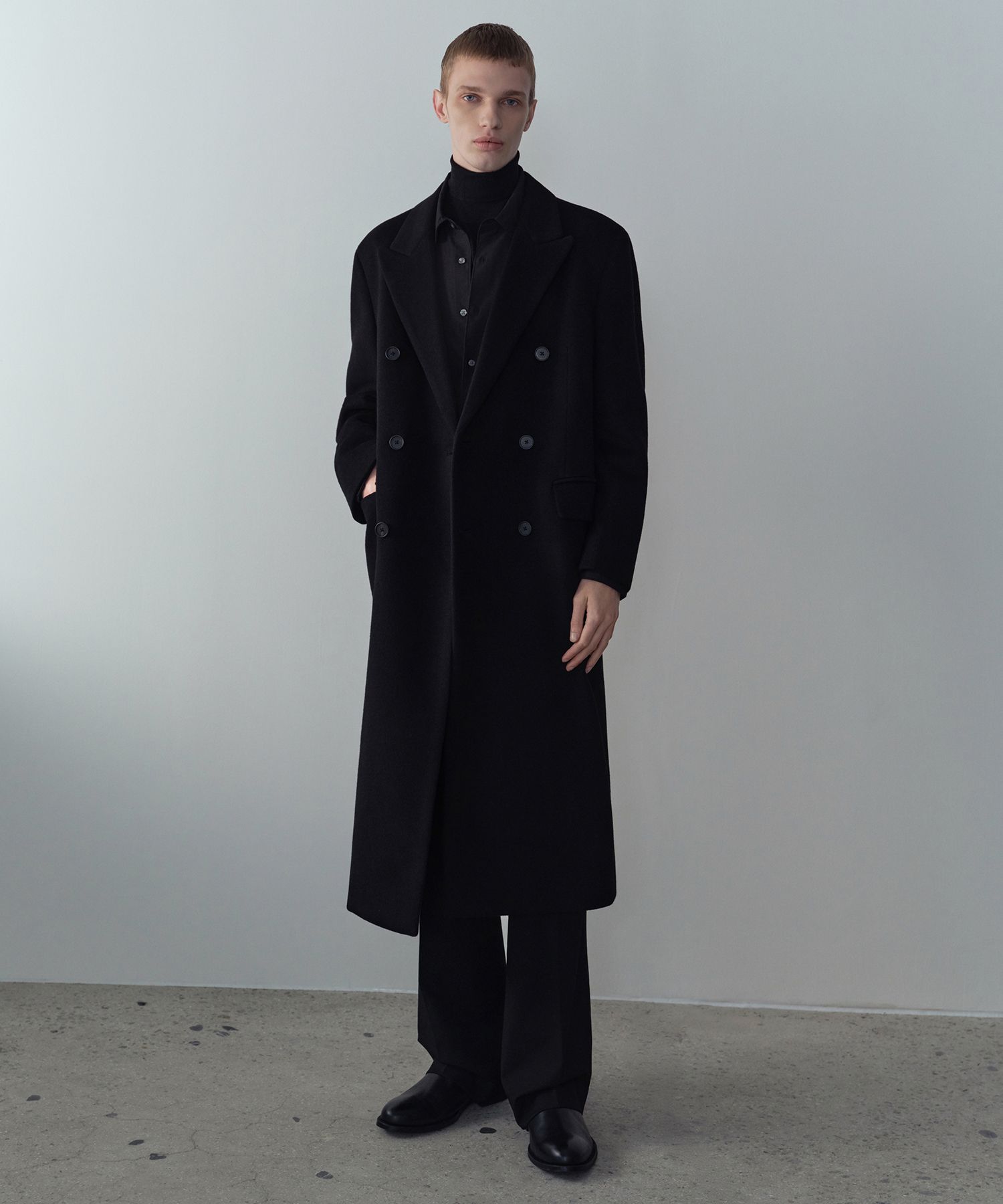 MUSINSA公式 | MUSINSA STANDARD カシミアブレンドパパショルダー