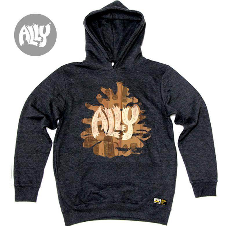 ALLY_HOODY_04 숲속의 mtb 바이커 사슴 엘리 자전거 캠핑  백패킹 사슴 캐릭터 그래픽 디자인 후디 후드티
