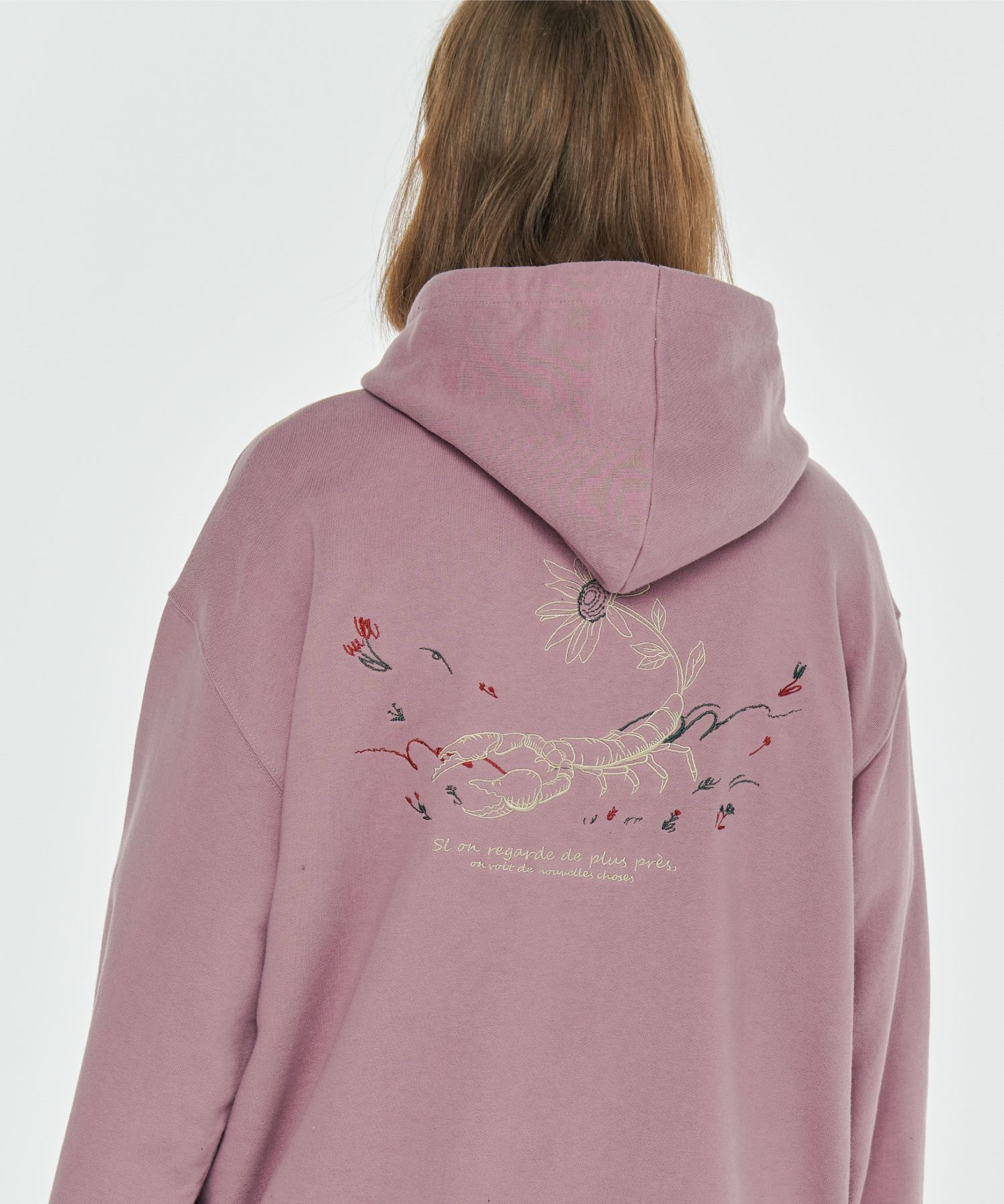 ★CPGN STUDIO★Scorpionida Embroidered Hoodie★ MUSINSA | CPGN STUDIO SCORPIONIDA EMBROIDERED HOODIE BLACK