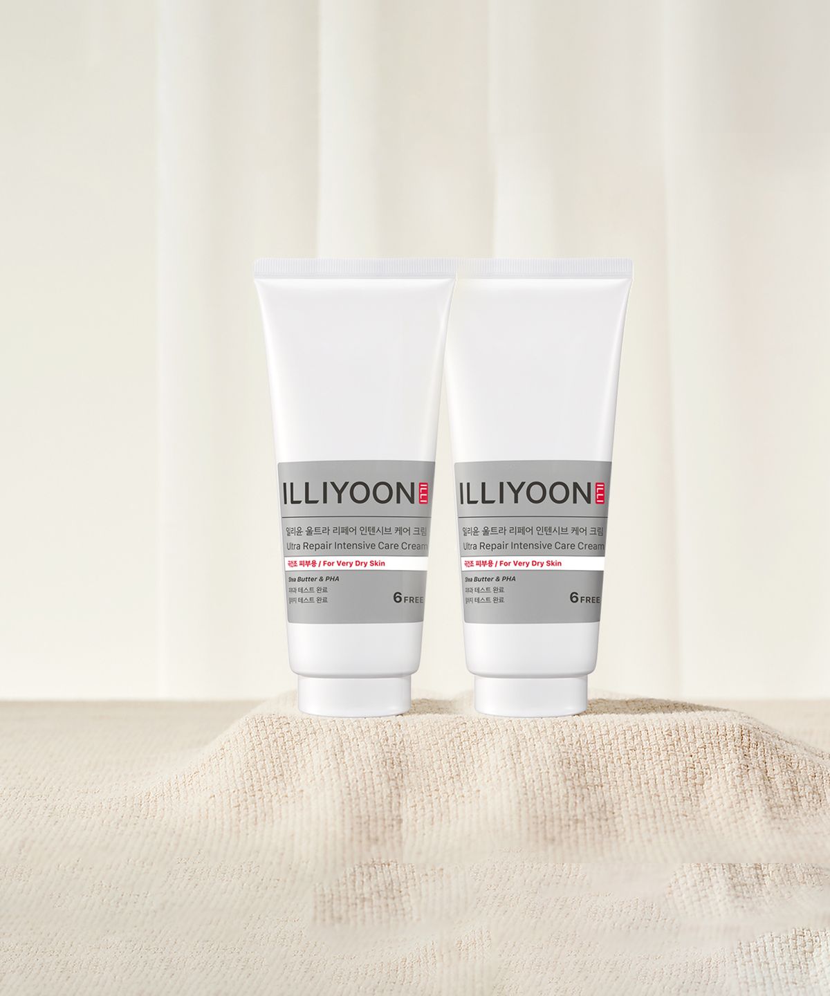 일리윤(ILLIYOON) 울트라리페어 크림 200ml 2입