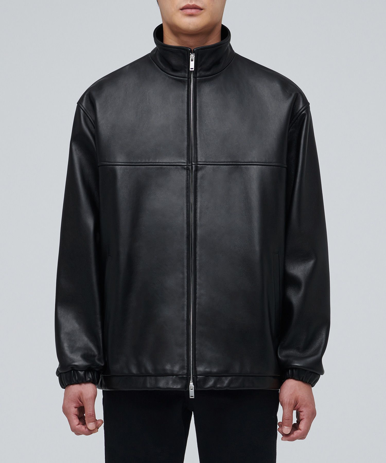 MUSINSA | MUSINSA STANDARD OVERSIZED MA-1 BOMBER JACKET_BLACK
