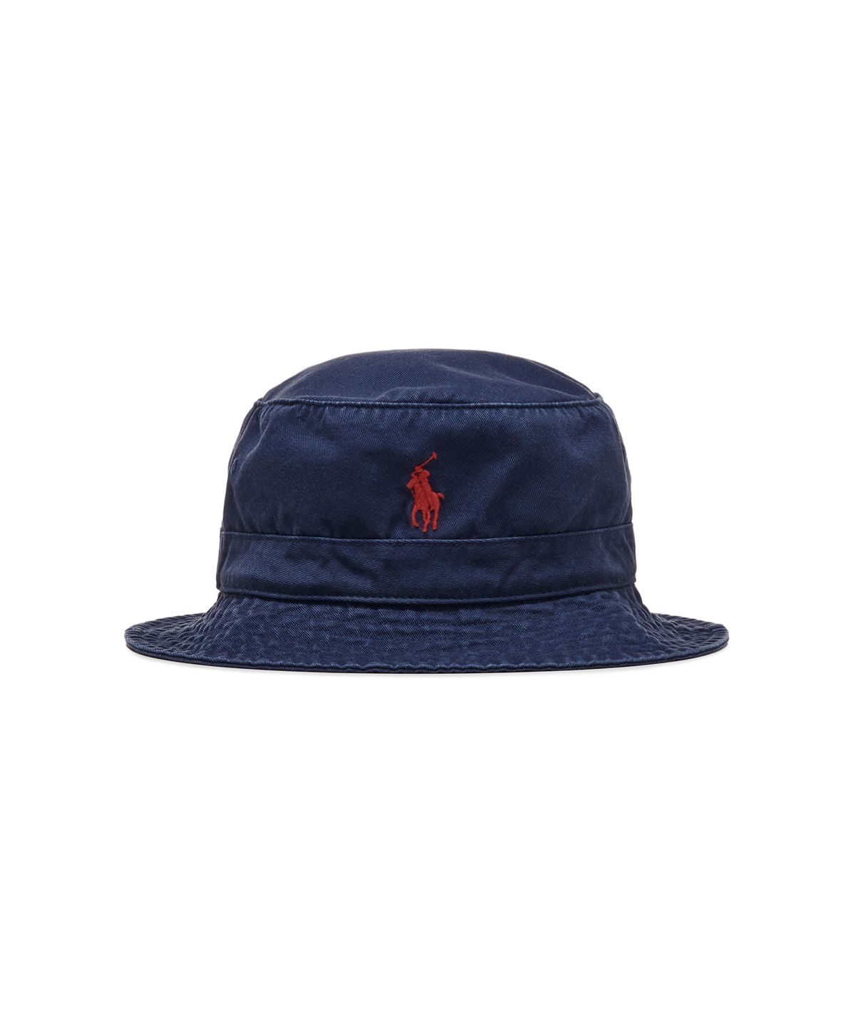 폴로 랄프 로렌(POLO RALPH LAUREN) 코튼 치노 버킷 햇 - 네이비