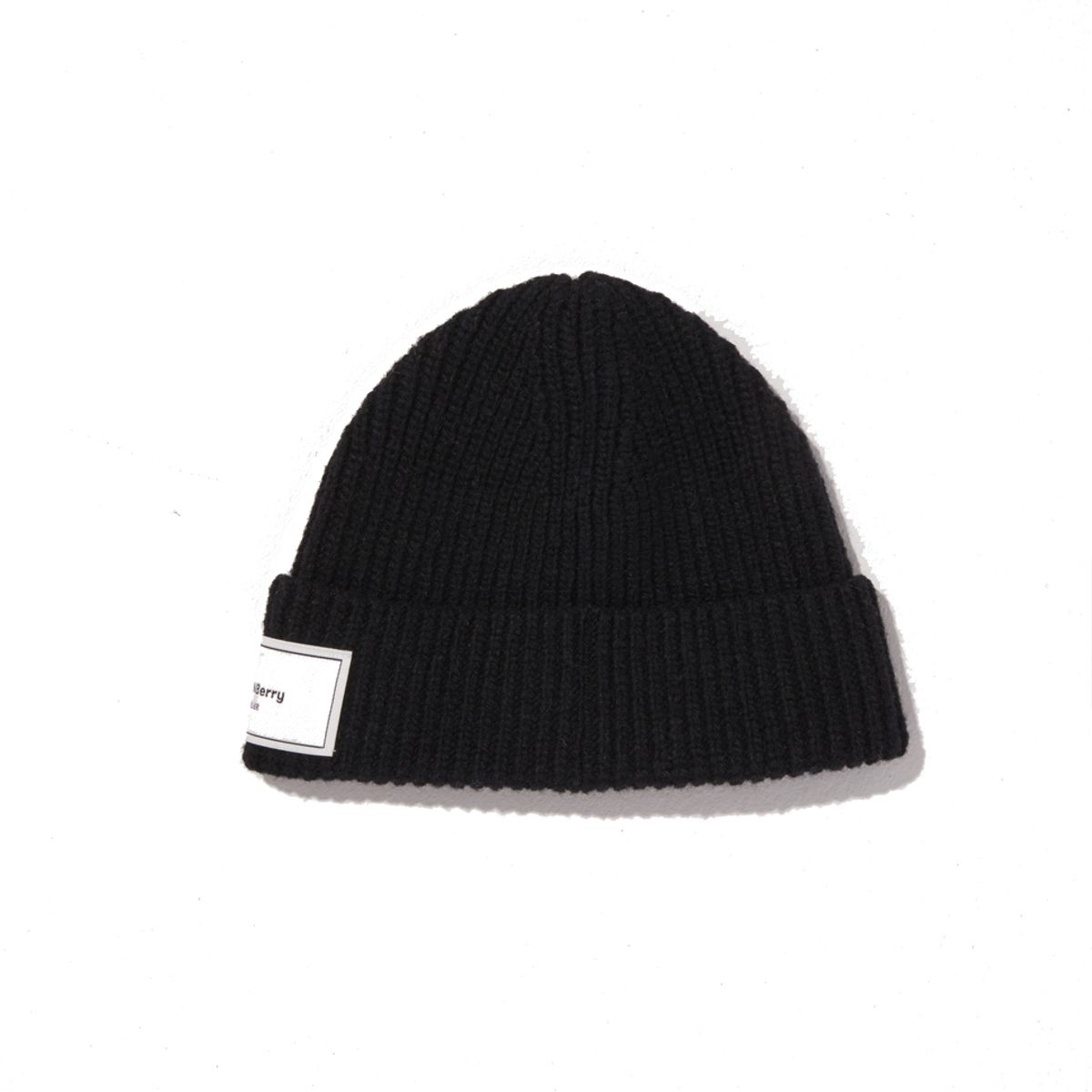브라이언베리(BRIAN BERRY) LONG BEANIE_BLACK
