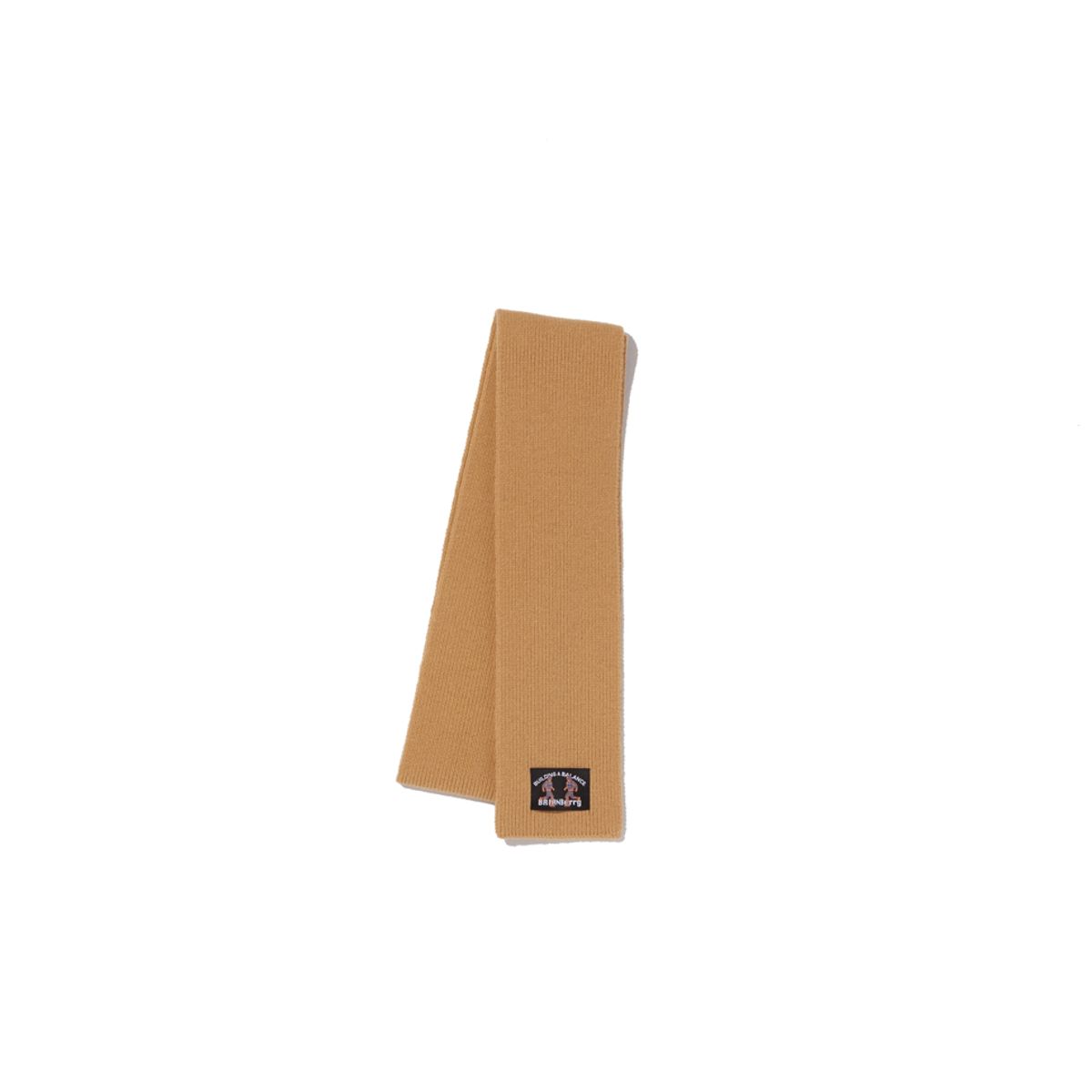 브라이언베리(BRIAN BERRY) NARROW MUFFLER_CARMEL