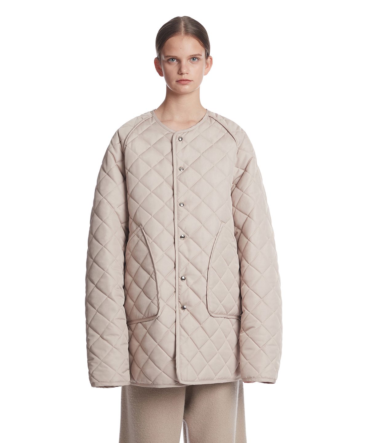트렁크프로젝트(TRUNK PROJECT) Quilted Jacket_Beige