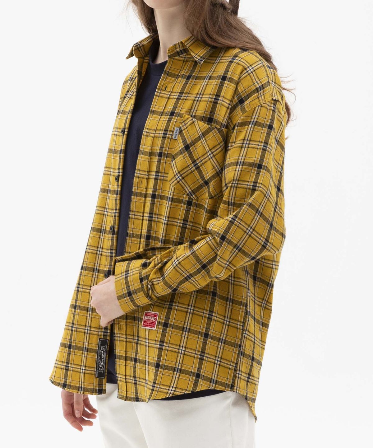 메리제임스(MARYJAMES) HILBERK SHIRTS - YELLOW