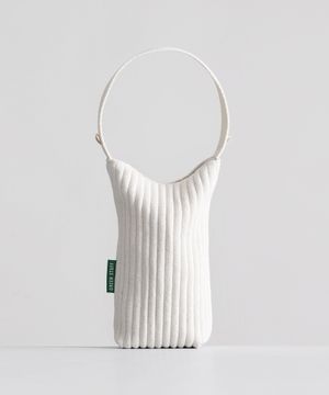 스텀 미니백 48 골지 코듀로이 - ivory