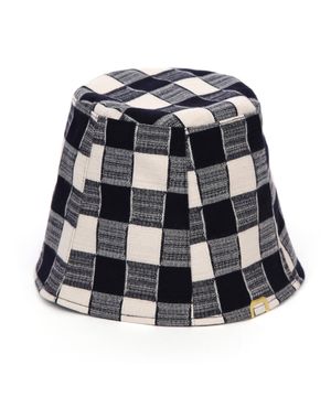 가을 버킷햇 STAND BUCKET / SHADE CHECK / MILK NAVY