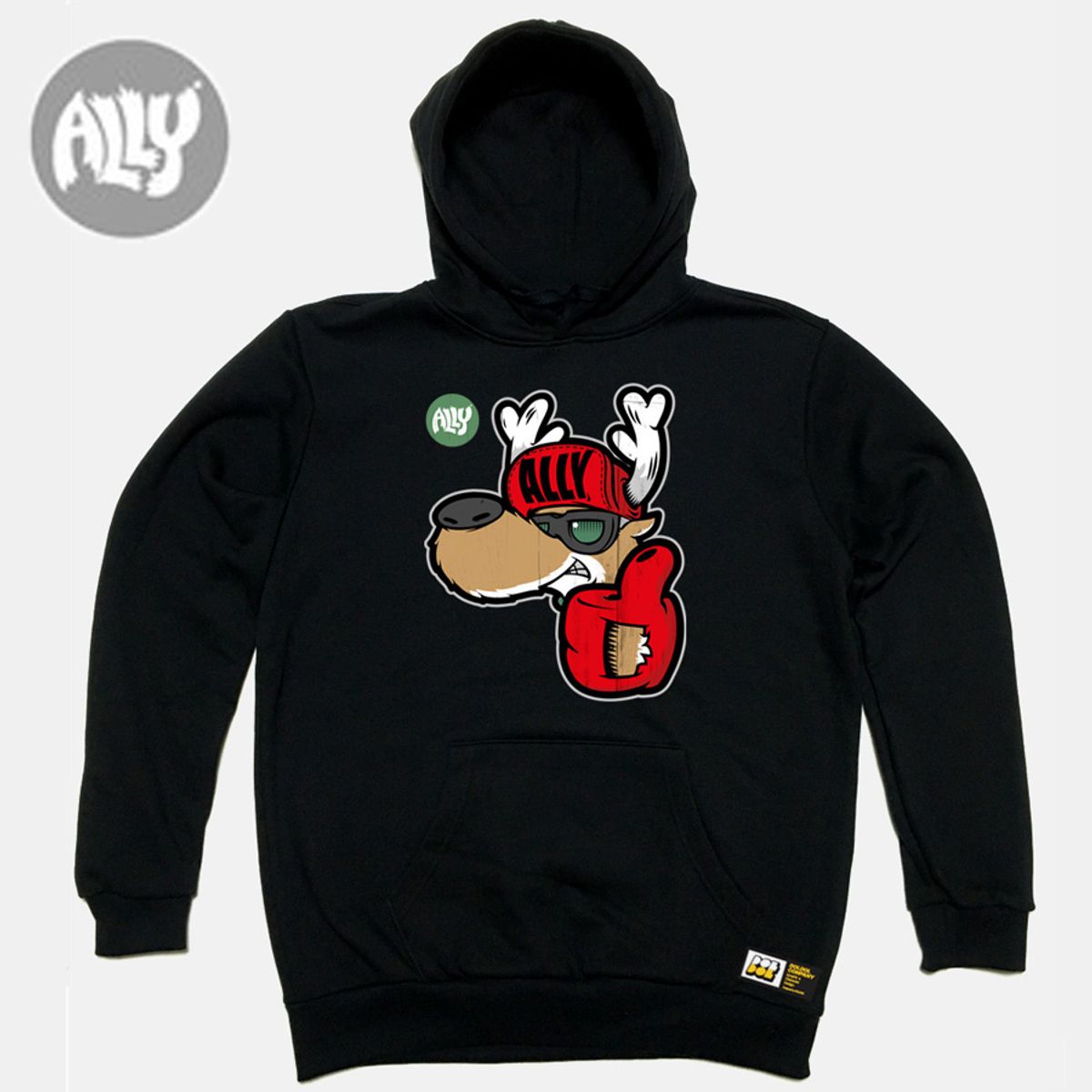 돌돌(DOLDOL) ALLY_HOODY_10 숲속의 mtb 바이커 사슴 엘리 자전거 캠핑  백패킹 사슴 캐릭터 그래픽 디자인 후디 후드티