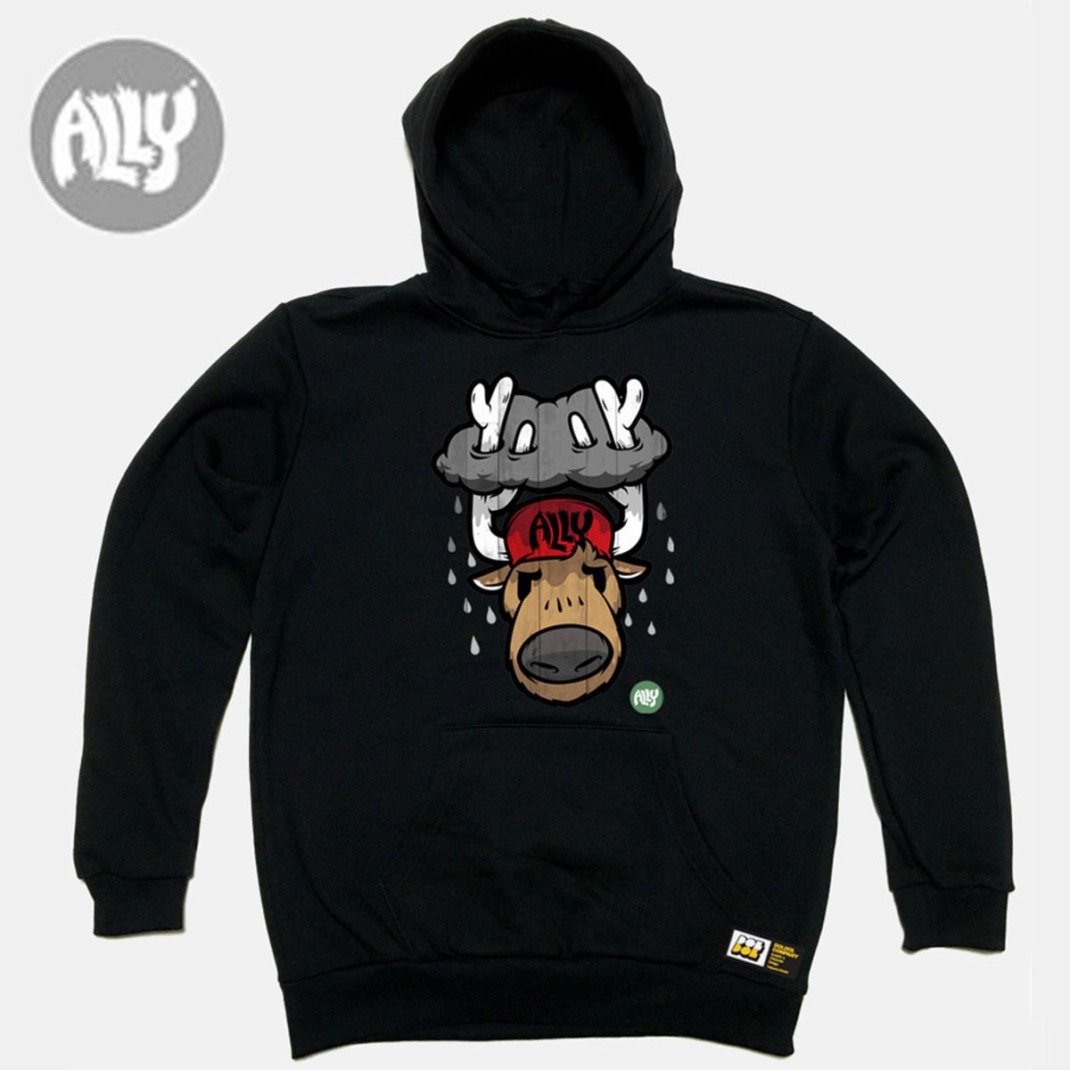 돌돌(DOLDOL) ALLY_HOODY_12 숲속의 mtb 바이커 사슴 엘리 자전거 캠핑  백패킹 사슴 캐릭터 그래픽 디자인 후디 후드티