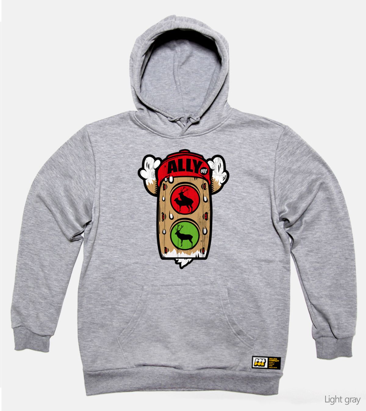 돌돌(DOLDOL) ALLY_HOODY_13 숲속의 mtb 바이커 사슴 엘리 자전거 캠핑  백패킹 사슴 캐릭터 그래픽 디자인 후디 후드티