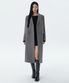 우먼즈 캐시미어 블렌드 체스터 롱 코트 [미디엄 그레이]