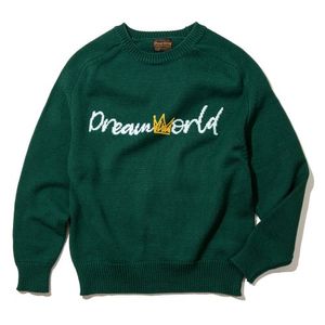 로고 스웨터 올리브_01