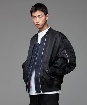 COLOR BLOCK MA-1 JUMPER