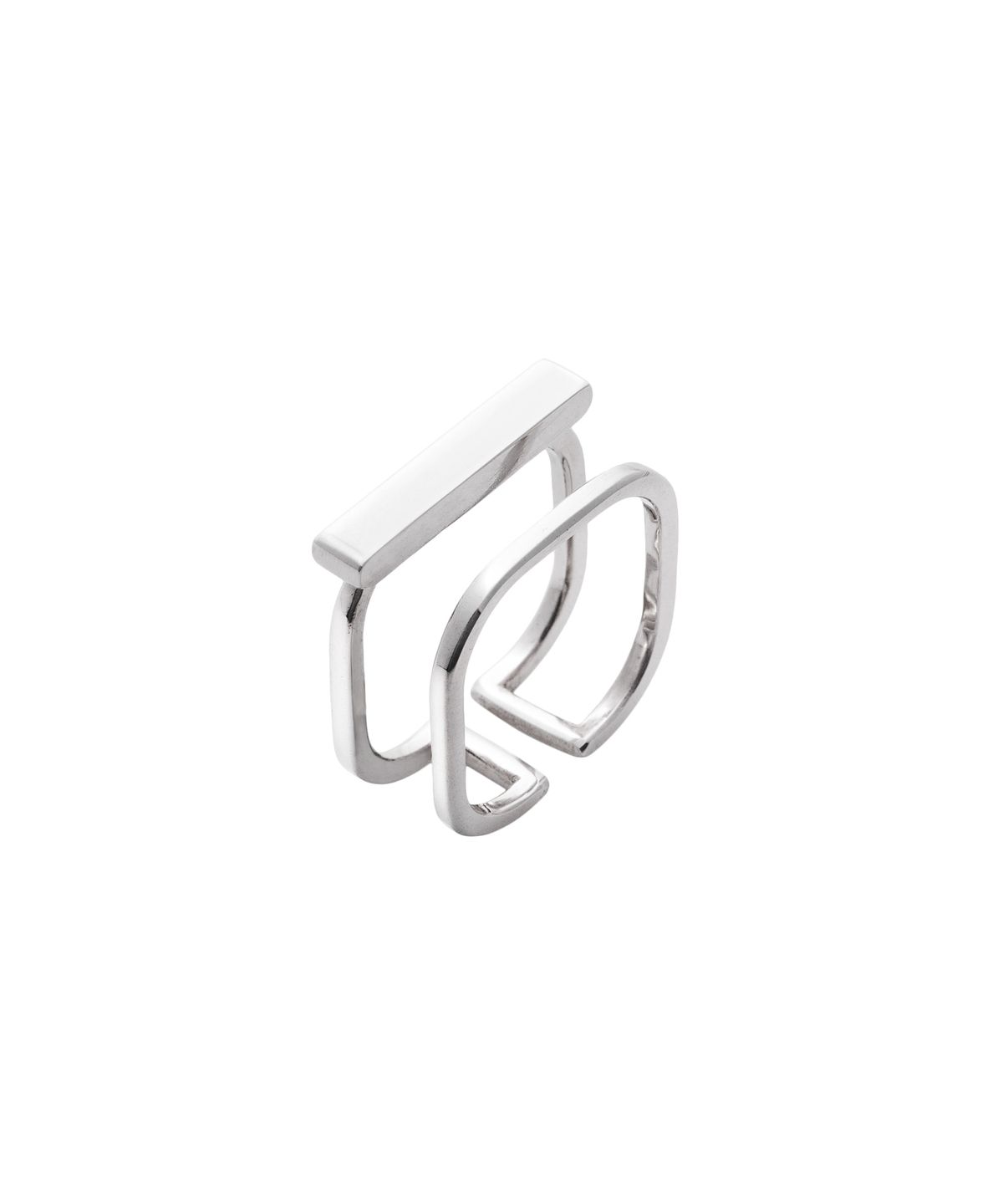 티에드(TIEDE) M-two line square Ring