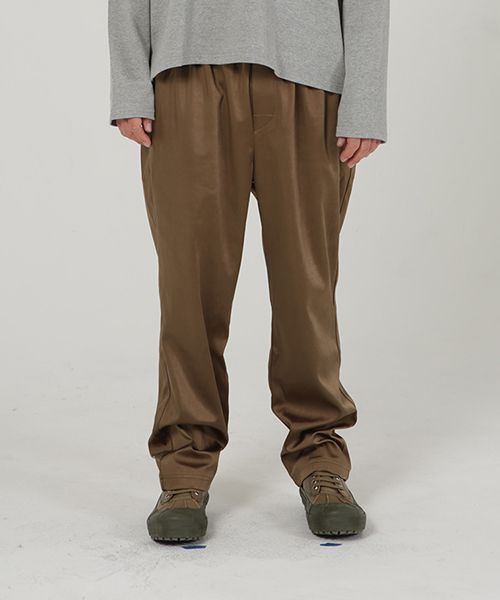 MUSINSA公式 | PLASTICPRODUCT トラックパンツ（ブラウン）