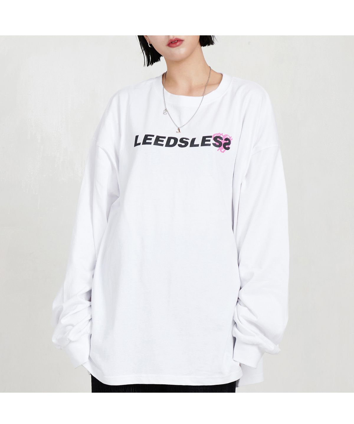 리즈리스(LEEDSLESS) 러브리스 롱슬리브  [white]