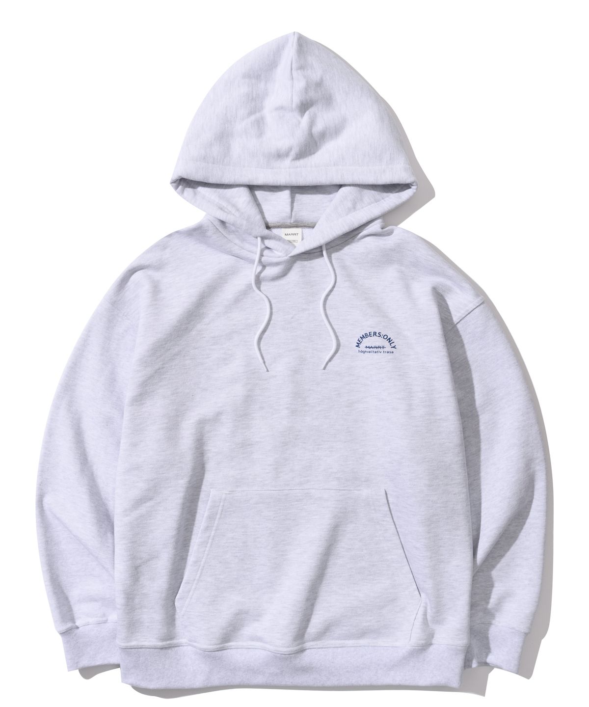 마르트(MARRT) ARCH HOODIE (WHITE GREY)