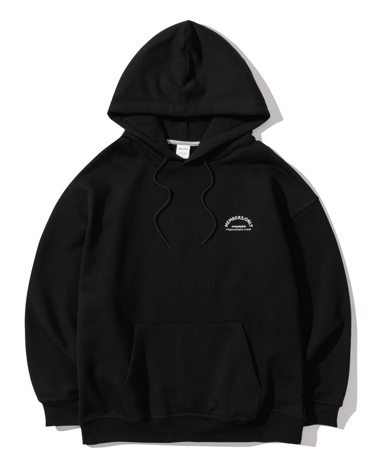 마르트(MARRT) ARCH HOODIE (BLACK)
