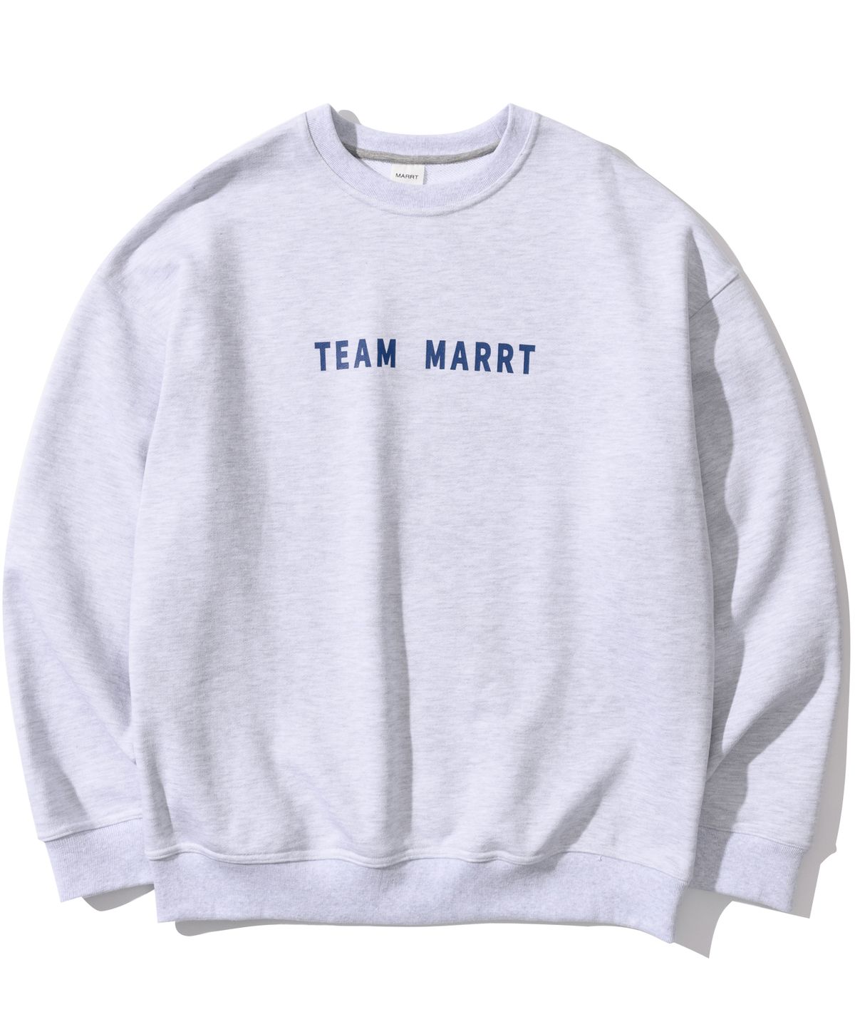 마르트(MARRT) TEAM MARRT SWEATSHIRT (WHITE GREY)