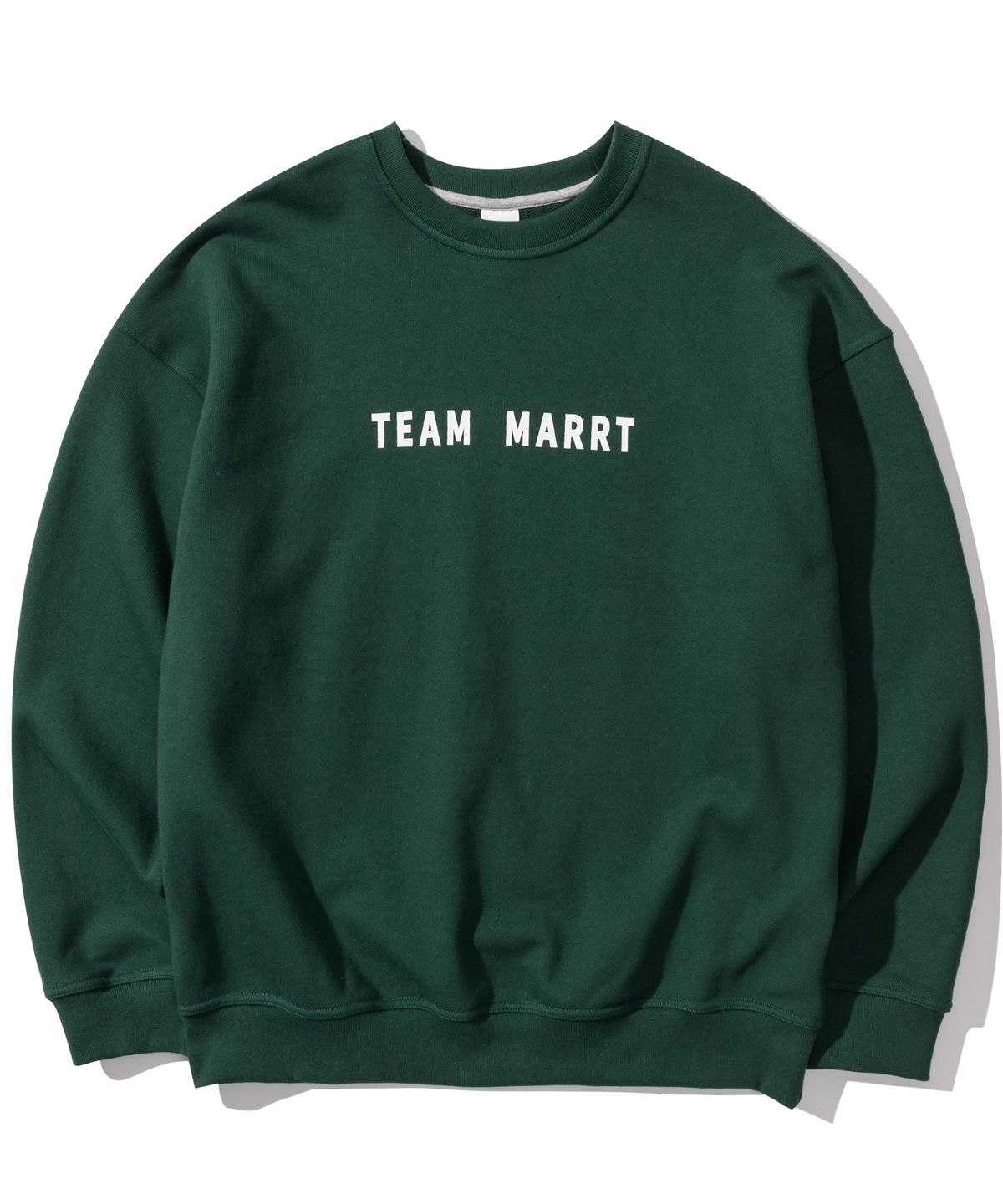 마르트(MARRT) TEAM MARRT SWEATSHIRT (GREEN)