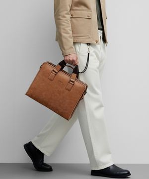 천연소가죽 남성서류가방 T13048