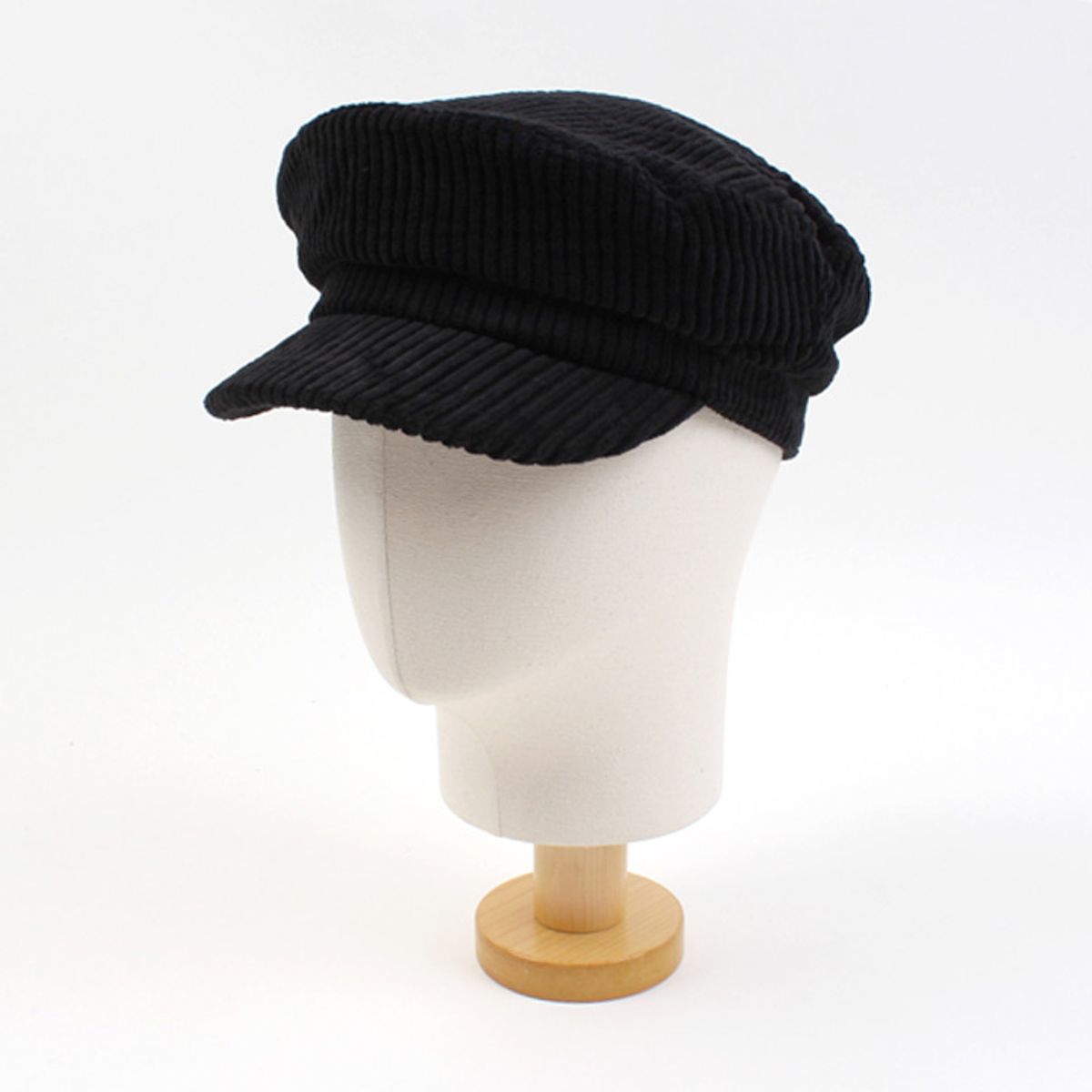 유니버셜 케미스트리(UNIVERSAL CHEMISTRY) Bold Corduroy Black Marine Cap 코듀로이마린캡