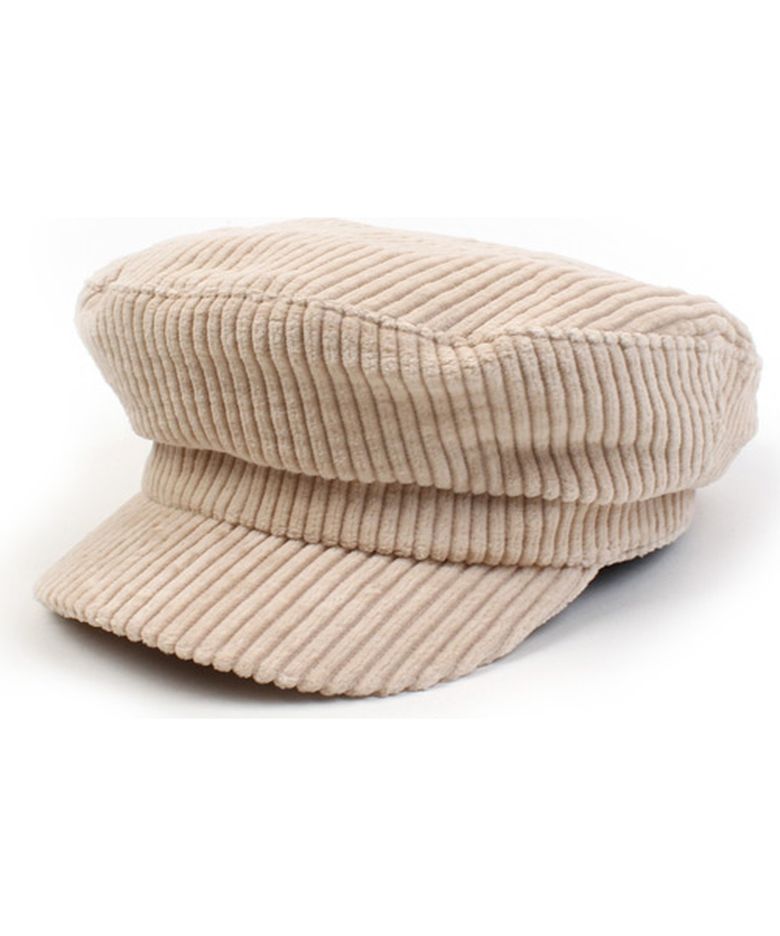 Bold Corduroy Ivory Marine Cap 코듀로이마린캡