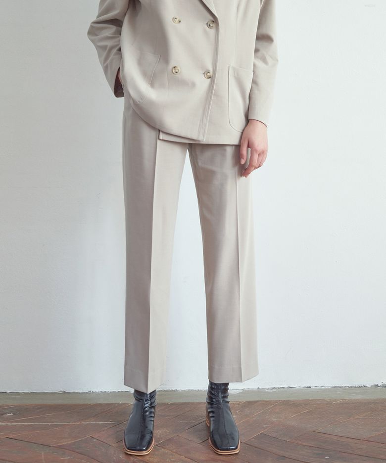 20FW 스마트 셋업 슈트 바지 - 베이지