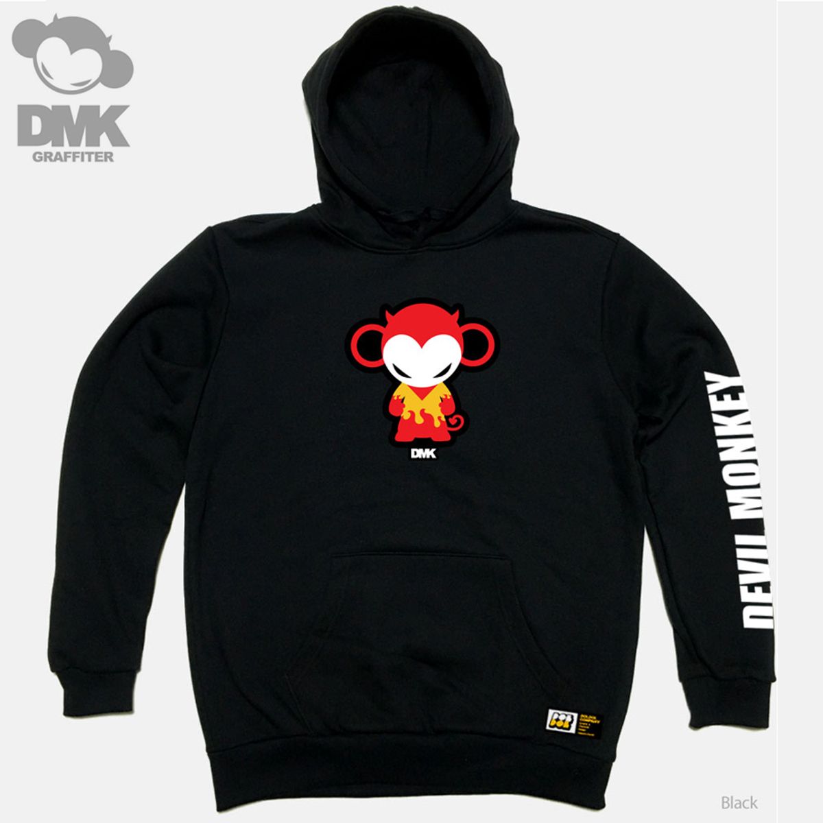 돌돌(DOLDOL) DMK_HOODY_81 그래피티 아티스트 데빌몽키 dmk 타투 캐릭터 그래피티 그래픽 디자인 후드티 후디