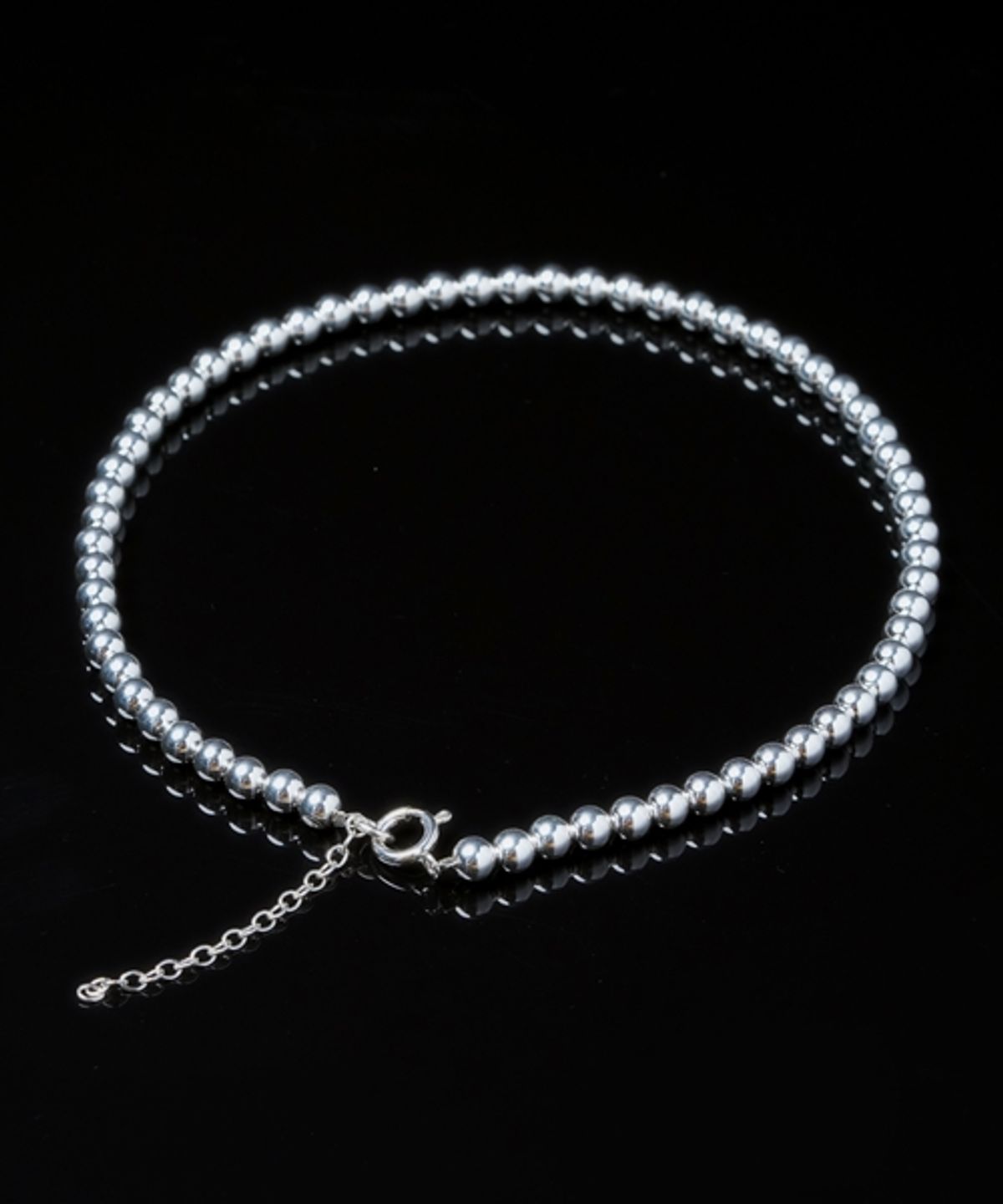 봉보(BONBEAU) Simple and unique silverball Necklace 볼드 실버볼 심플 유니크 목걸이 6mm