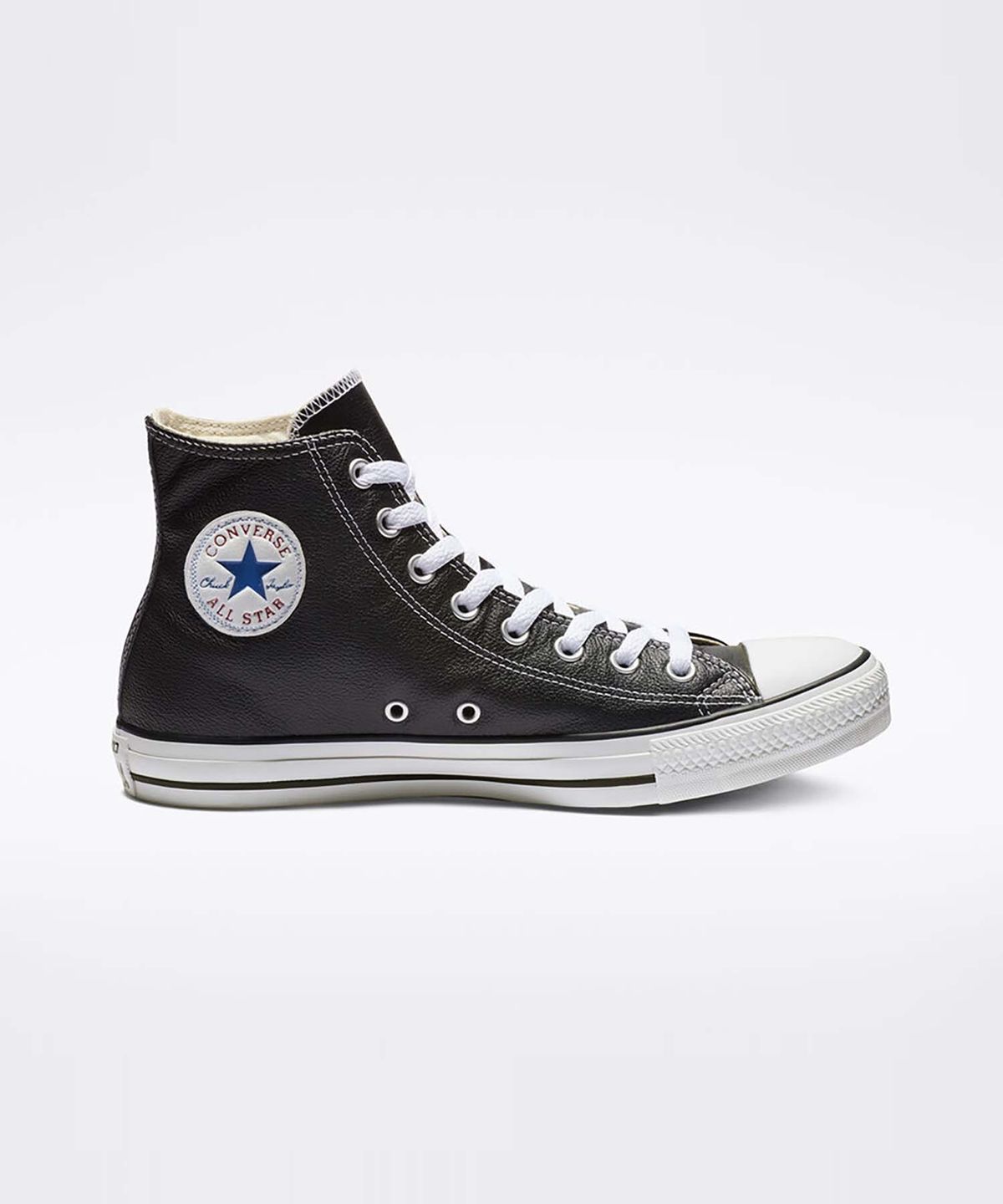 컨버스(CONVERSE) 척테일러 올스타 클래식 레더 블랙 132170C