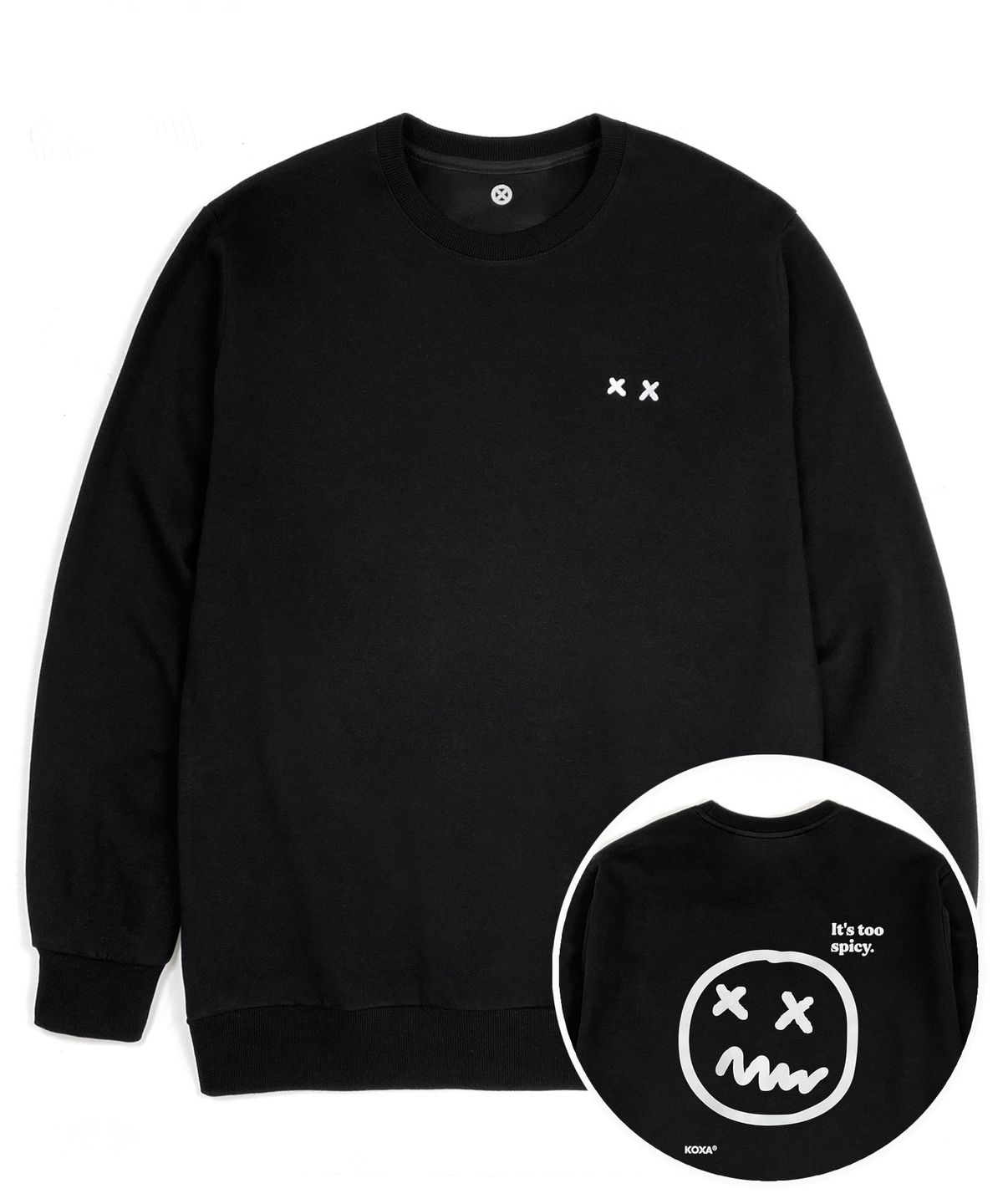 코싸(KOXA) KX spicy mtm black 맨투맨