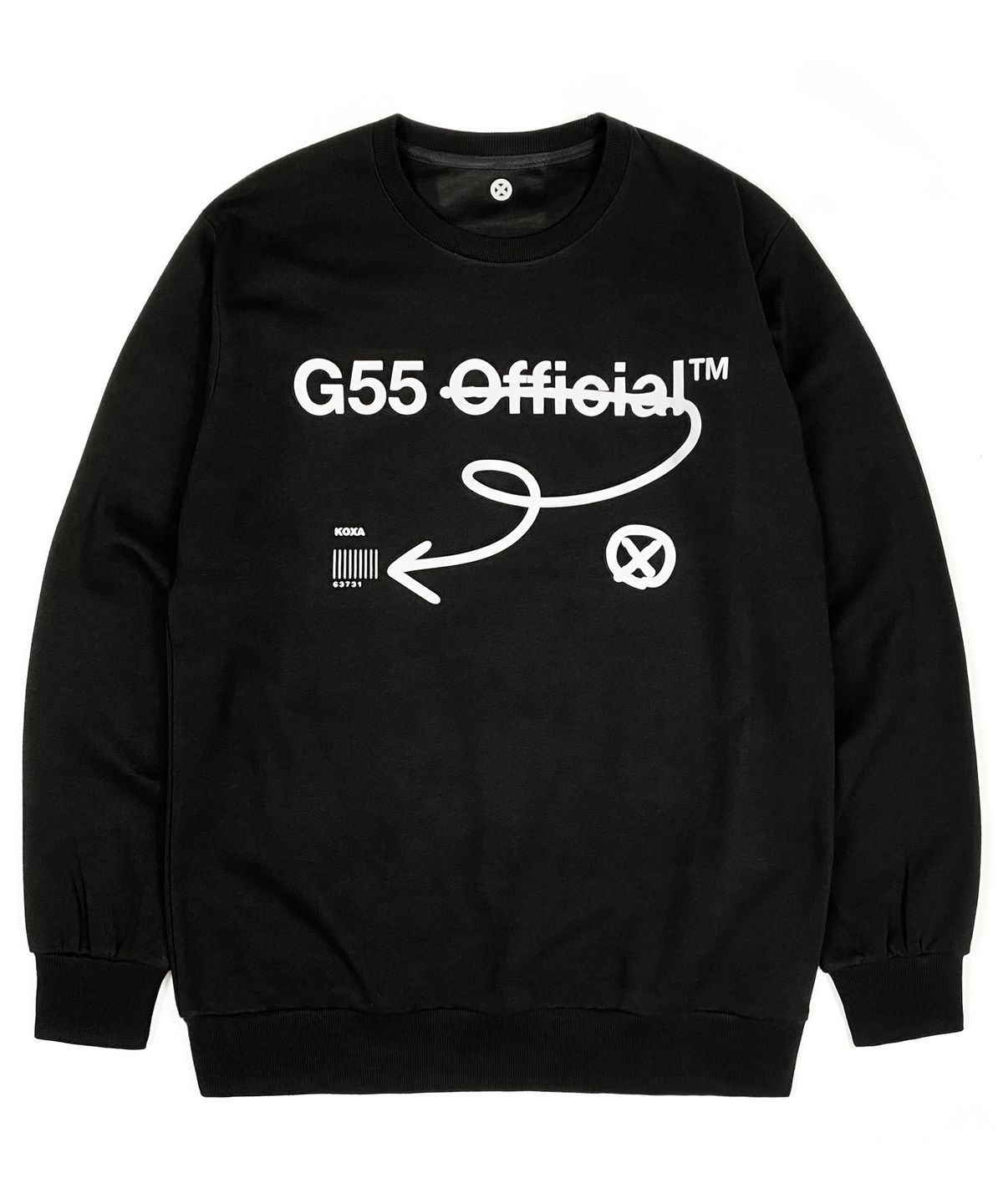 코싸(KOXA) KX g55 mtm black 맨투맨