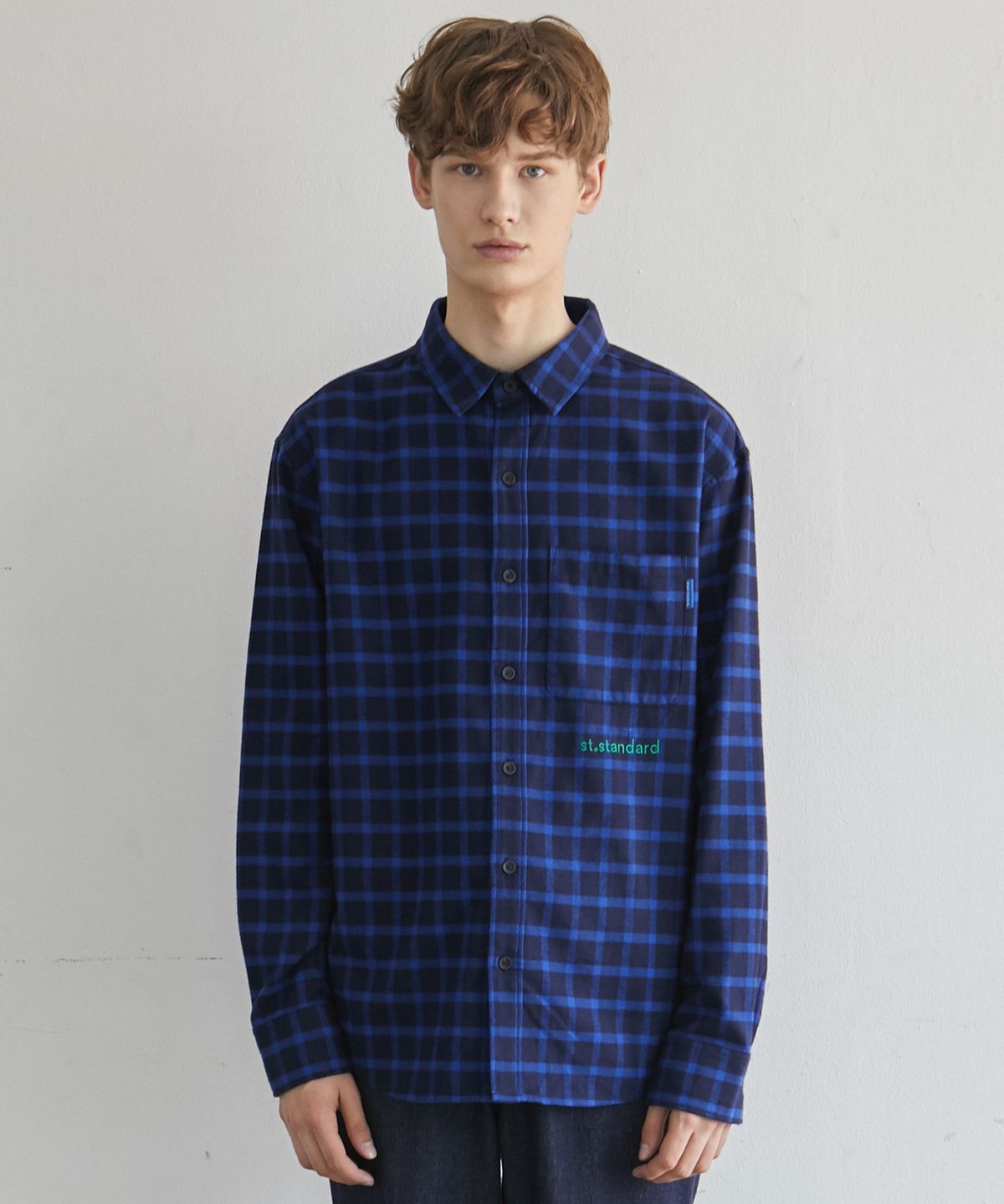 스트리트 스탠다드(STREET STANDARD) ST-STANDARD CHECK SHIRTS