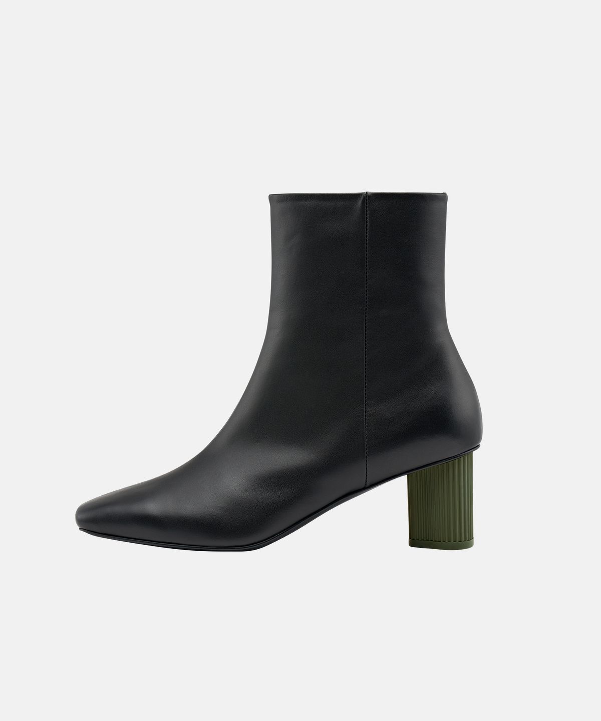 뮤트뮤즈(MUTEMUSE) CHESS Ankle Boots (Ink)