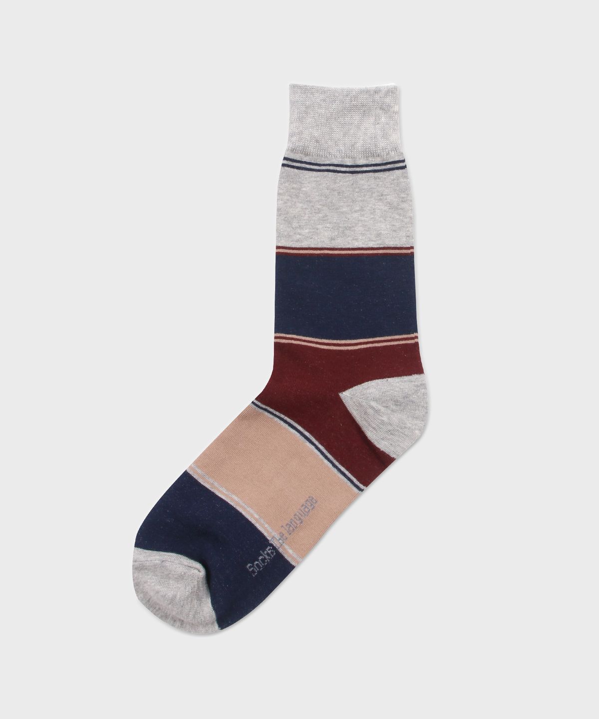 삭스더랭귀지(SOCKS THE LANGUAGE) 헤르츠 스트라이프 양말