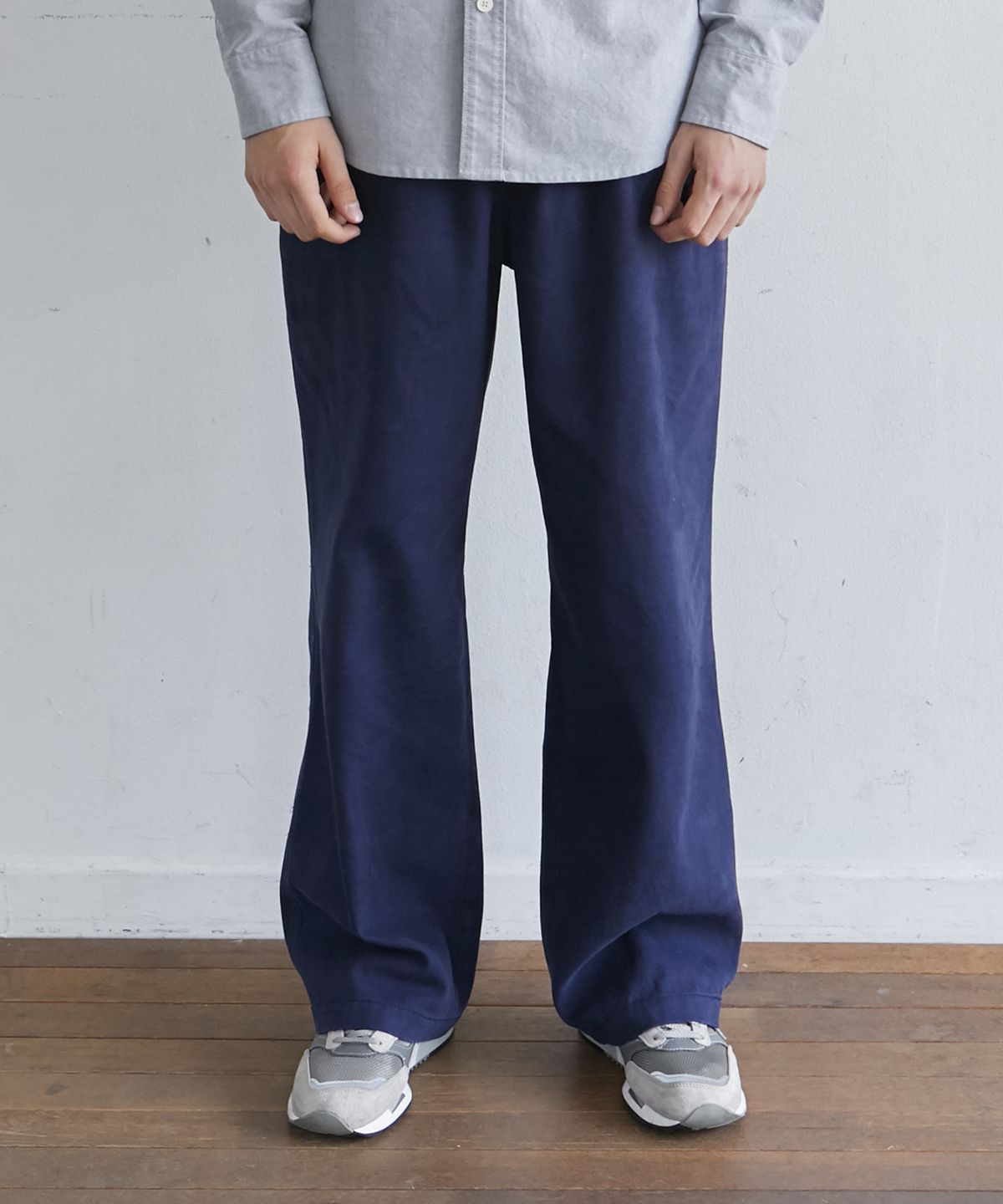 스트리트 스탠다드(STREET STANDARD) COTTON WIDE EASY PANTS