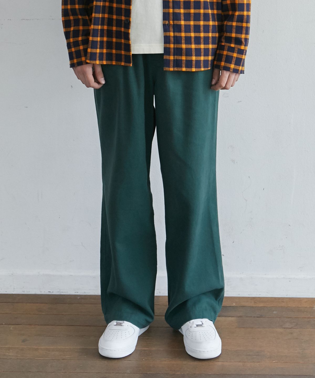 스트리트 스탠다드(STREET STANDARD) COTTON WIDE EASY PANTS