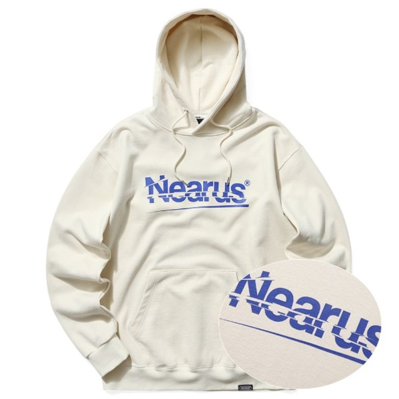 SLICE LOGO HOODIE [LIGHT BEIGE]