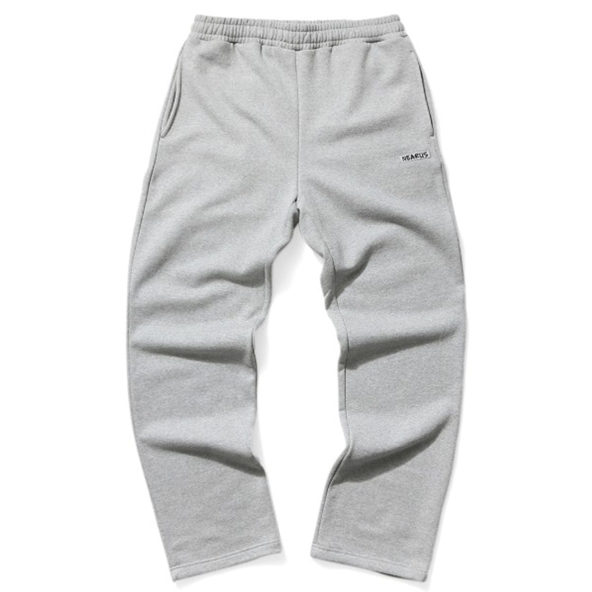 니어러스(NEARUS) BASIC STRAIGHT SWEAT PANTS [GREY]