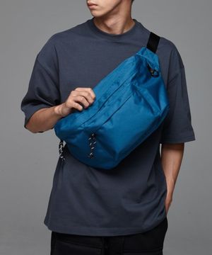 OVERSIZED UTILITY WAIST BAG [TURQUOISE]