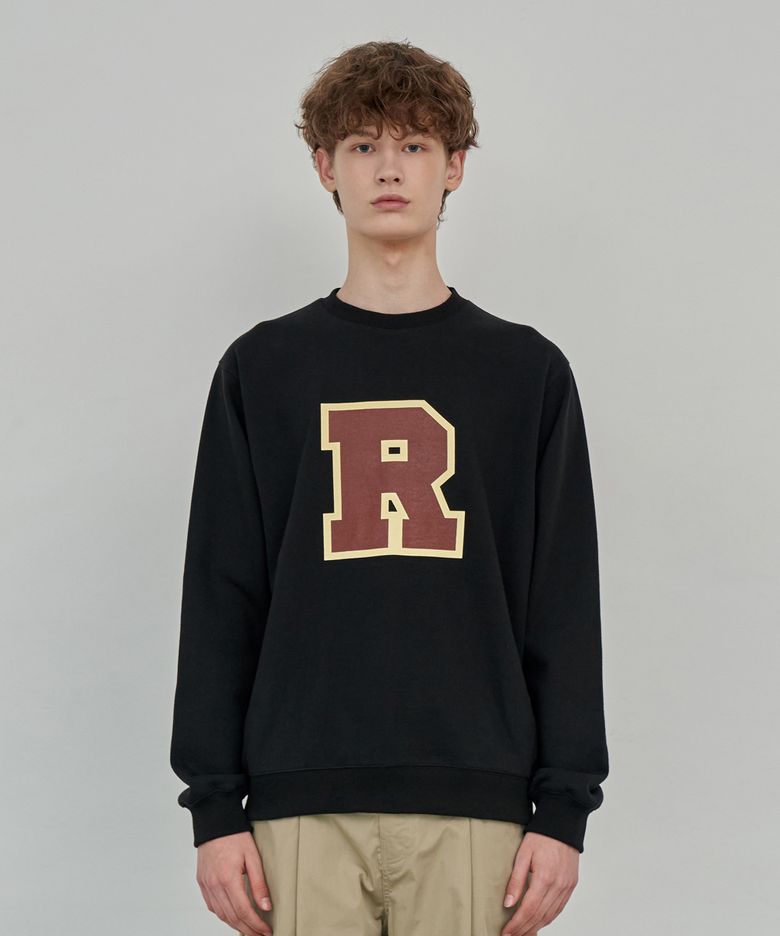 IVY LEAGUE SWEAT SHIRT (BLACK)