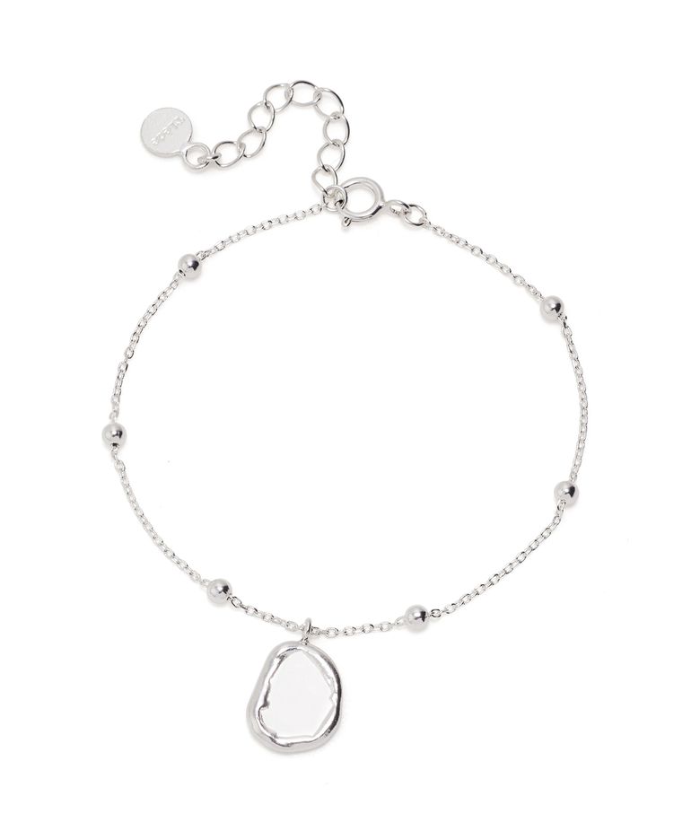 Fluid frame ball chain Bracelet