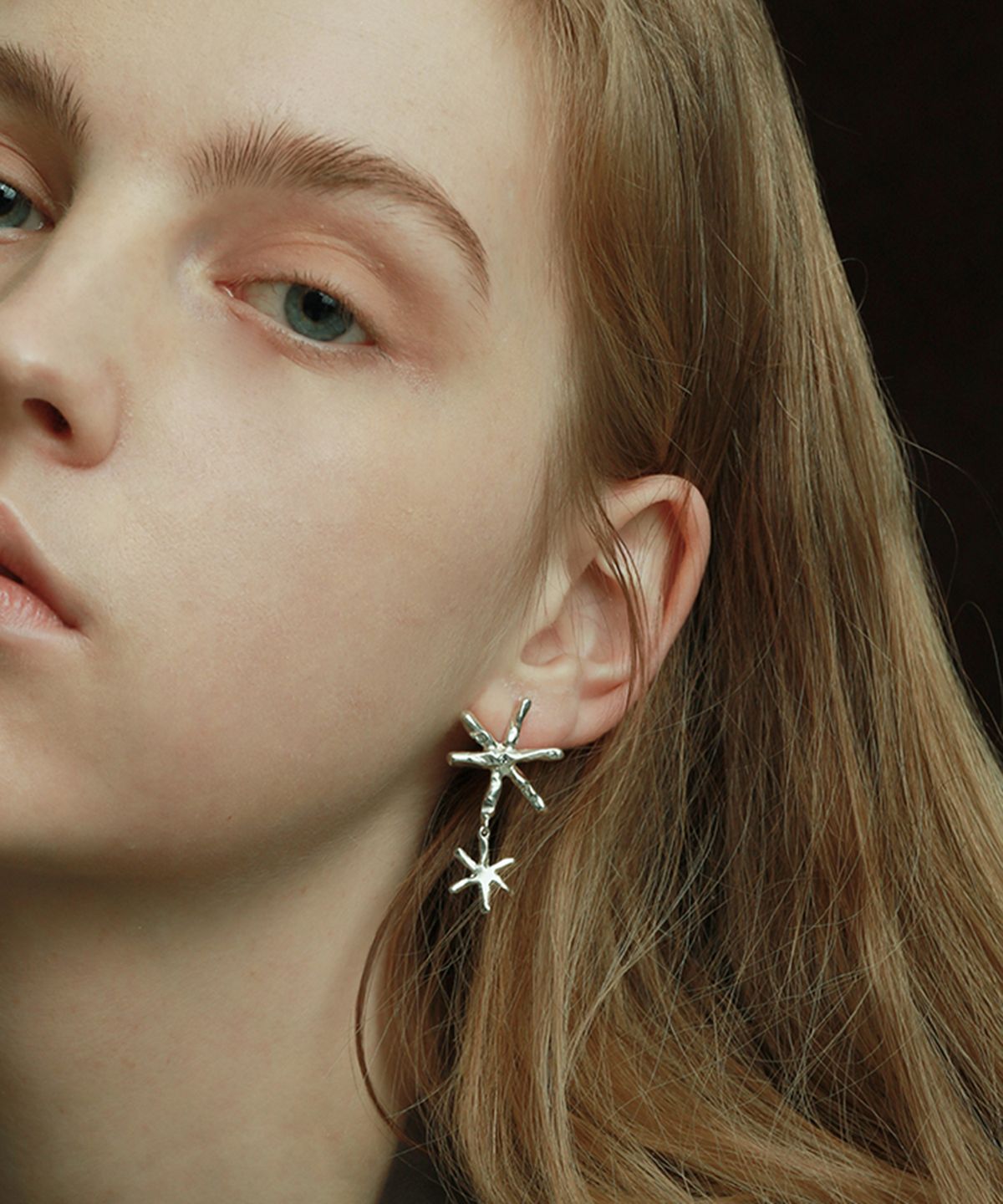 파피(POPPI) The classical star earrings no.3